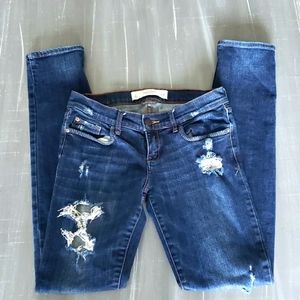 Abercrombie & Fitch distressed jeans size 2